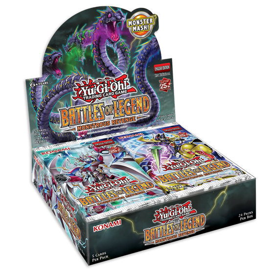Yugioh monstrous revenge booster box
